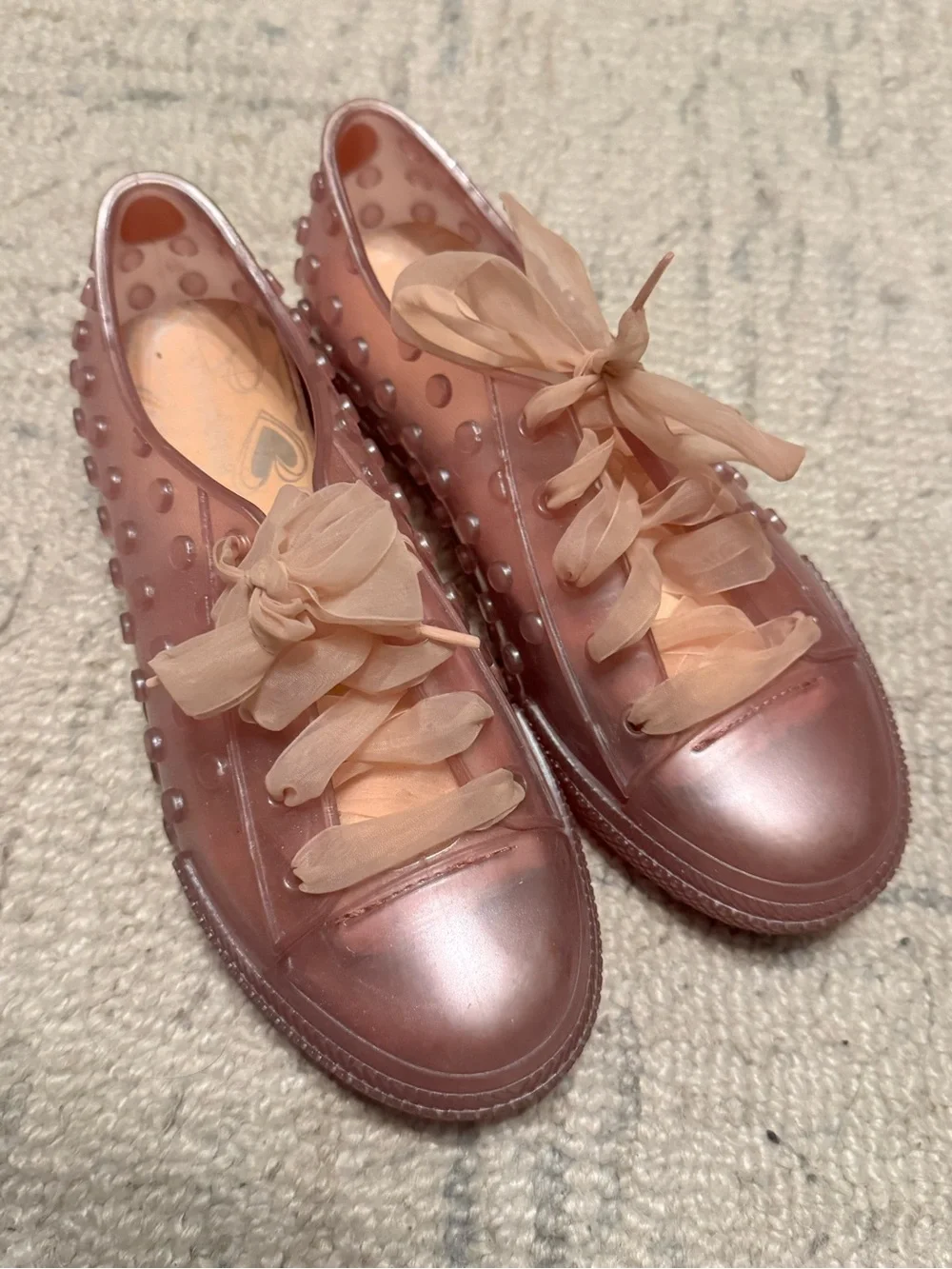 Girl's Polibolha Embellished Lace Up Sneakers